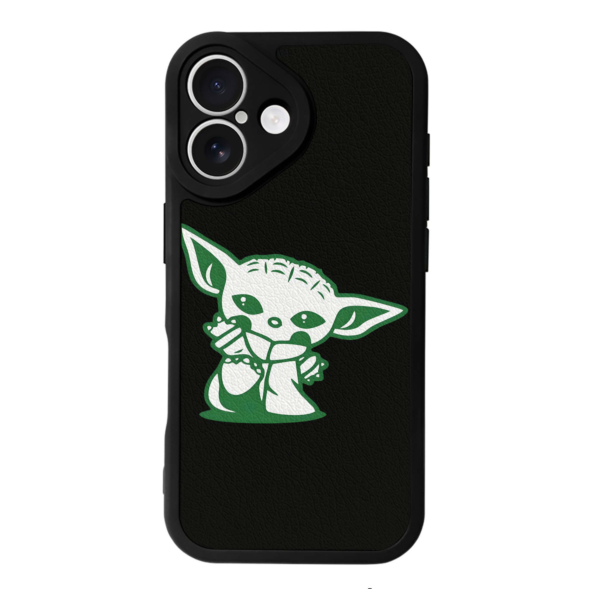 （画像用） スター・ウォーズ Star Wars 【iPhone 16シリーズ対応】シリコンスマホケース（レザー調） 材質：シリコン